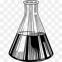 实验室烧瓶化学Erlenmeyer烧瓶锥形烧瓶
