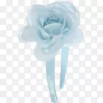 蓝玫瑰花园玫瑰切花头带