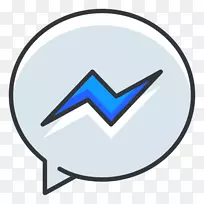 Facebook信使社交媒体图标Facebook，Inc.-信使标志