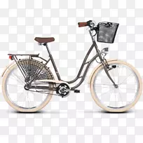 克罗斯萨市自行车车把山地车-自行车