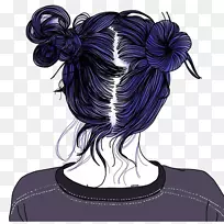 绘画艺术肖像画素描-铅笔