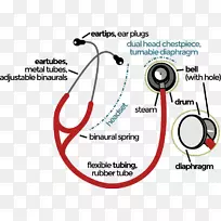 听诊器医师听诊心脏病医学血压