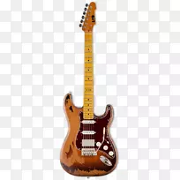 Fender Stratocaster Fender电视广播有限公司Gary Holt签名型号gh600ec电吉他-吉他
