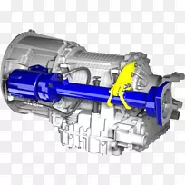 发动机动力起飞汽车传动轴泵直接换档变速箱