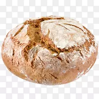 黑麦面包格雷厄姆面包纯碱面包酸面团黑麦面包