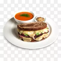 早餐三明治黑麦面包阿尔法烘焙公司水牛汉堡餐-黑麦面包