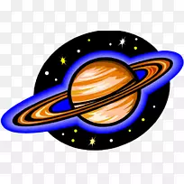行星太阳系土星地球剪辑艺术行星