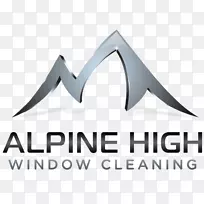 阿尔卑斯高窗清洁公司压力垫圈窗户清洁器.窗户