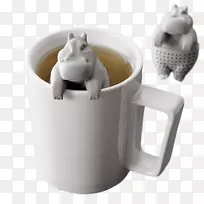 茶壶咖啡杯硅胶滤茶器