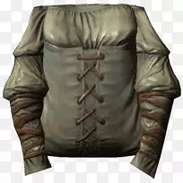 皮夹克服装长者卷轴v：Skyrim，外衣，wiki-人