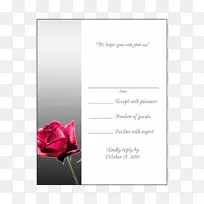 婚礼邀请函、贺卡和纸牌花式设计-婚礼
