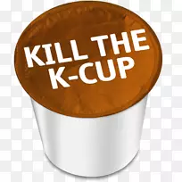 提供单一服务的咖啡容器Keurig星巴克咖啡厅-公平贸易咖啡