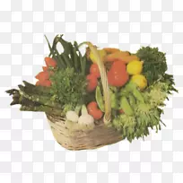 叶菜素食菜系水果和蔬菜-水果和蔬菜
