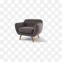 俱乐部椅-丹麦现代沙发摇椅