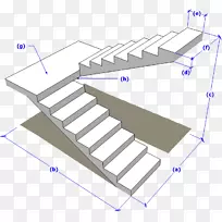 楼梯建筑工程楼屋顶楼梯