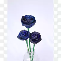 蓝玫瑰花园玫瑰切花花瓶玫瑰