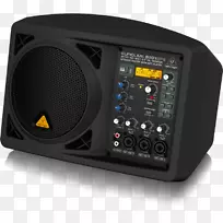 麦克风公共广播系统Behringer eurolive b207mp3扬声器Behringer eurolive b2系列有源噪声控制