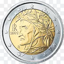 2欧元硬币意大利欧元硬币-欧元