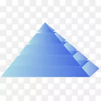 金字塔平面设计剪贴画.金字塔