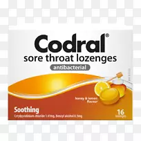普通感冒咽喉止痛剂-药物