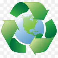 废纸回收符号回收箱玻璃回收.符号
