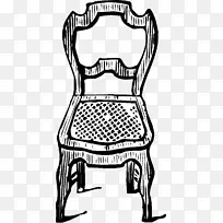 椅子桌古董家具剪贴画椅子