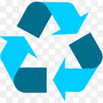 回收符号纸塑料回收箱.符号