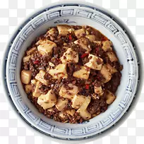 素食菜系亚洲菜园泰国菜米索汤-盘