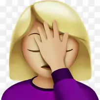 苹果色表情符号女性iphone-emoji