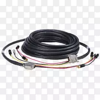 网络电缆同轴电缆rca连接器绞线电缆扬声器电线