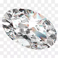 钻石切割珠宝订婚戒指-钻石