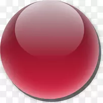 天球红色圆形
