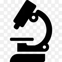 计算机图标医学诊断实验室显微镜