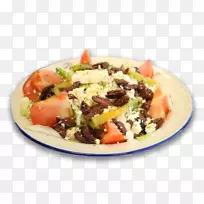 希腊色拉水果沙拉素食菜肴包装-沙拉