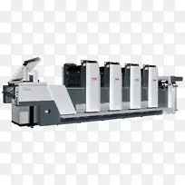 纸胶印出版物广告胶印机