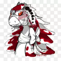 马匹传奇生物服装设计卡通马