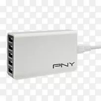 电池充电器usb闪存驱动pny技术usb集线器-usb充电器