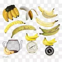 烹饪香蕉油炸芭蕉素菜土豆片-香蕉