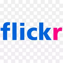 Flickr徽标博客-旋转门