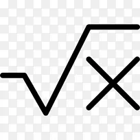 函数角的数学平方根计算机图标零.数学