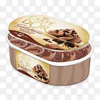 巧克力冰淇淋巧克力布朗尼牛奶冰淇淋