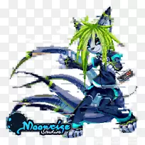 玩家角色画卡通-豆腐卡通