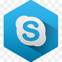 skype社交媒体徽标计算机图标的功能-skype