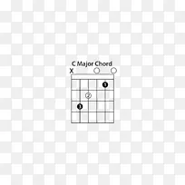 纸白色字体吉他和弦