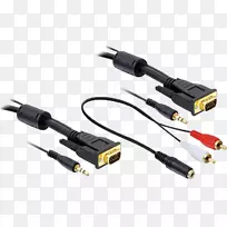 适配器HDMI同轴电缆电连接器VGA连接器