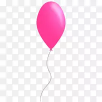 气球粉红色摄影.气球