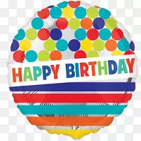玩具气球生日派对BOPET-生日银器快乐