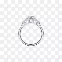 订婚戒指珠宝钻石结婚戒指