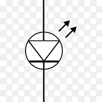发光二极管电子符号发光二极管激光器