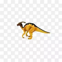 伶盗龙城恐龙动物雕像-恐龙